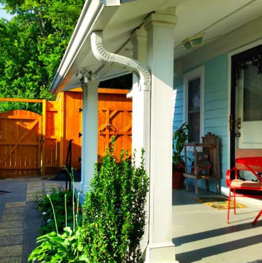 Peaceful Private Cottage, Walk To Park & 5 Mins To Downtown 纳什维尔 外观 照片